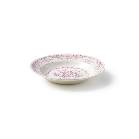 Тарелка глубокая d 23,3 см, цвет декора розовый, Bitossi