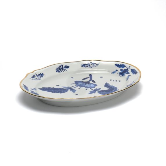 Блюдо овальное 34 см, Bitossi, изображение 2