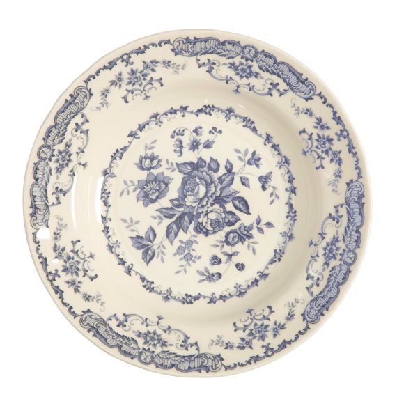 Тарелка глубокая d 23,3 см, цвет декора синий, Bitossi