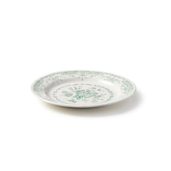 Тарелка мелкая d 26 см, цвет декора "шалфей", Bitossi