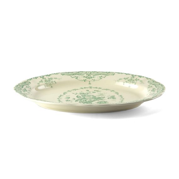 Блюдо овальное 30,5x22 см, цвет декора "шалфей", Bitossi, изображение 2