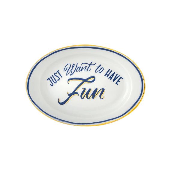 Блюдо овальное 19,5x13 см, Bitossi