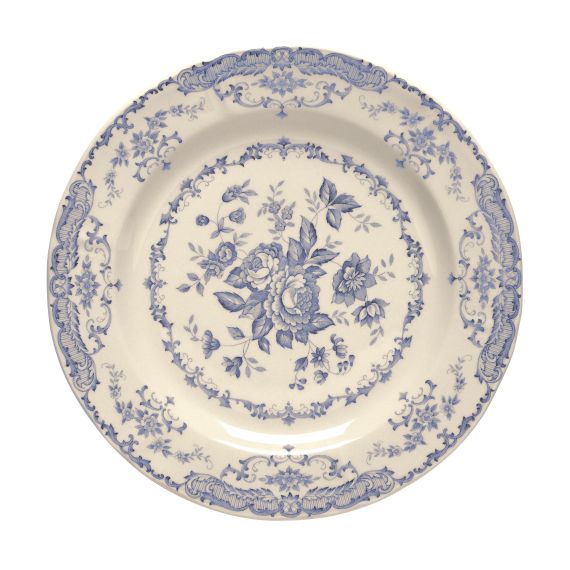 Тарелка мелкаяd 20,7 см, цвет декора синий, Bitossi