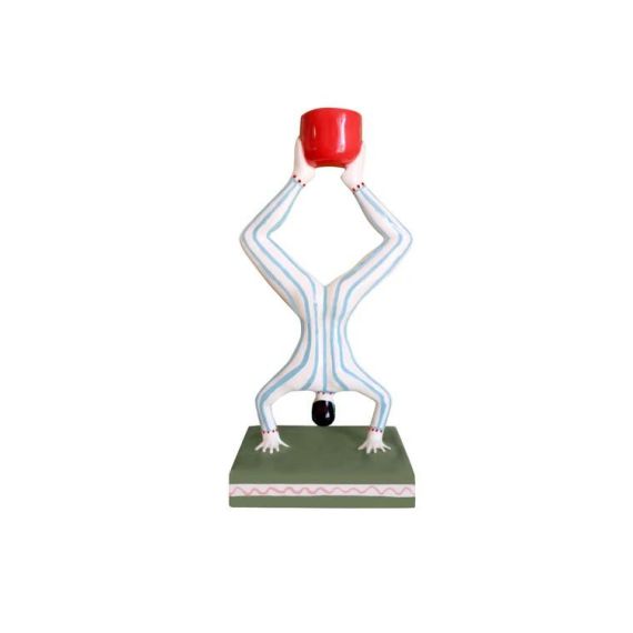 Подсвечник Ilvo 10,5x8,5x23h см, керамика SOGNO, Bitossi, изображение 2