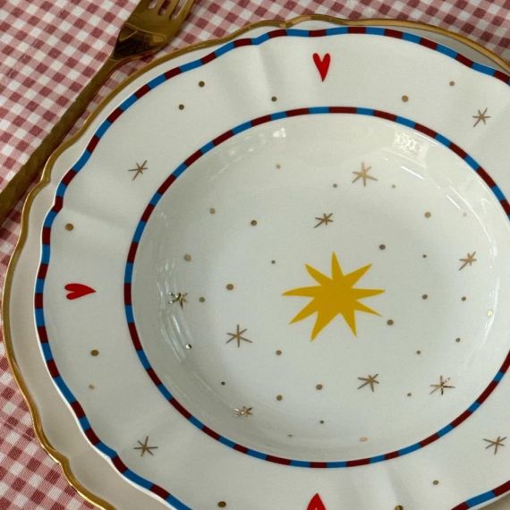 Тарелка глубокая Stella 23 см, Bitossi, изображение 2