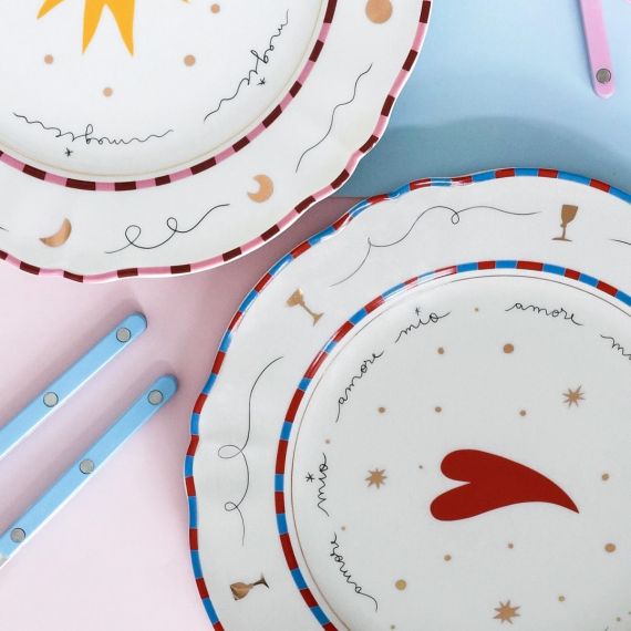 Тарелка мелкая Cuore 26,5 см, Bitossi, изображение 3