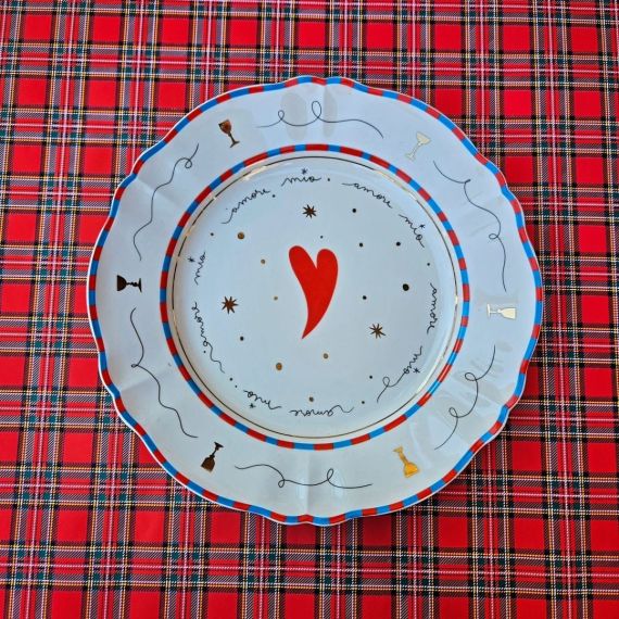 Тарелка мелкая Cuore 26,5 см, Bitossi, изображение 5