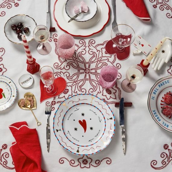 Тарелка мелкая Cuore 26,5 см, Bitossi, изображение 4