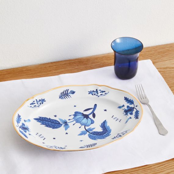 Блюдо овальное 34 см, Bitossi, изображение 4